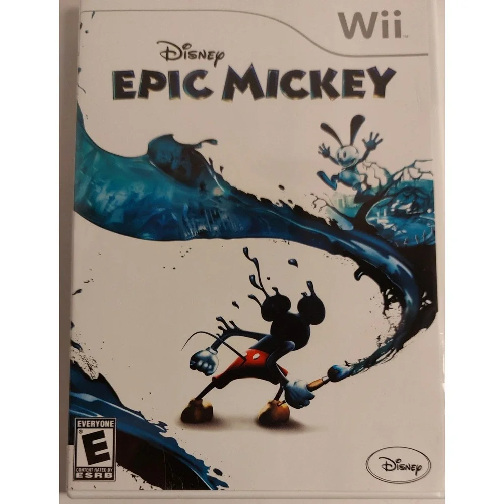 LOT Of 2 Wii Games: Disney Epic Mickey (Pre-owned), Anubis II (new sealed)